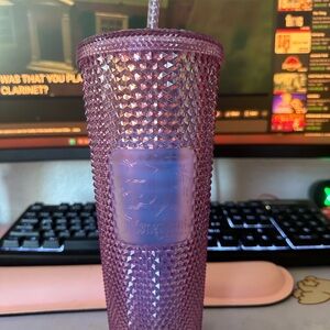 Starbucks Disney Purple Studded Tumbler